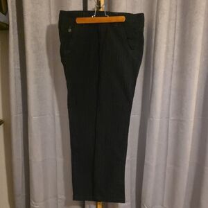 UNIONBAY Women's Black Pinstrip Pants